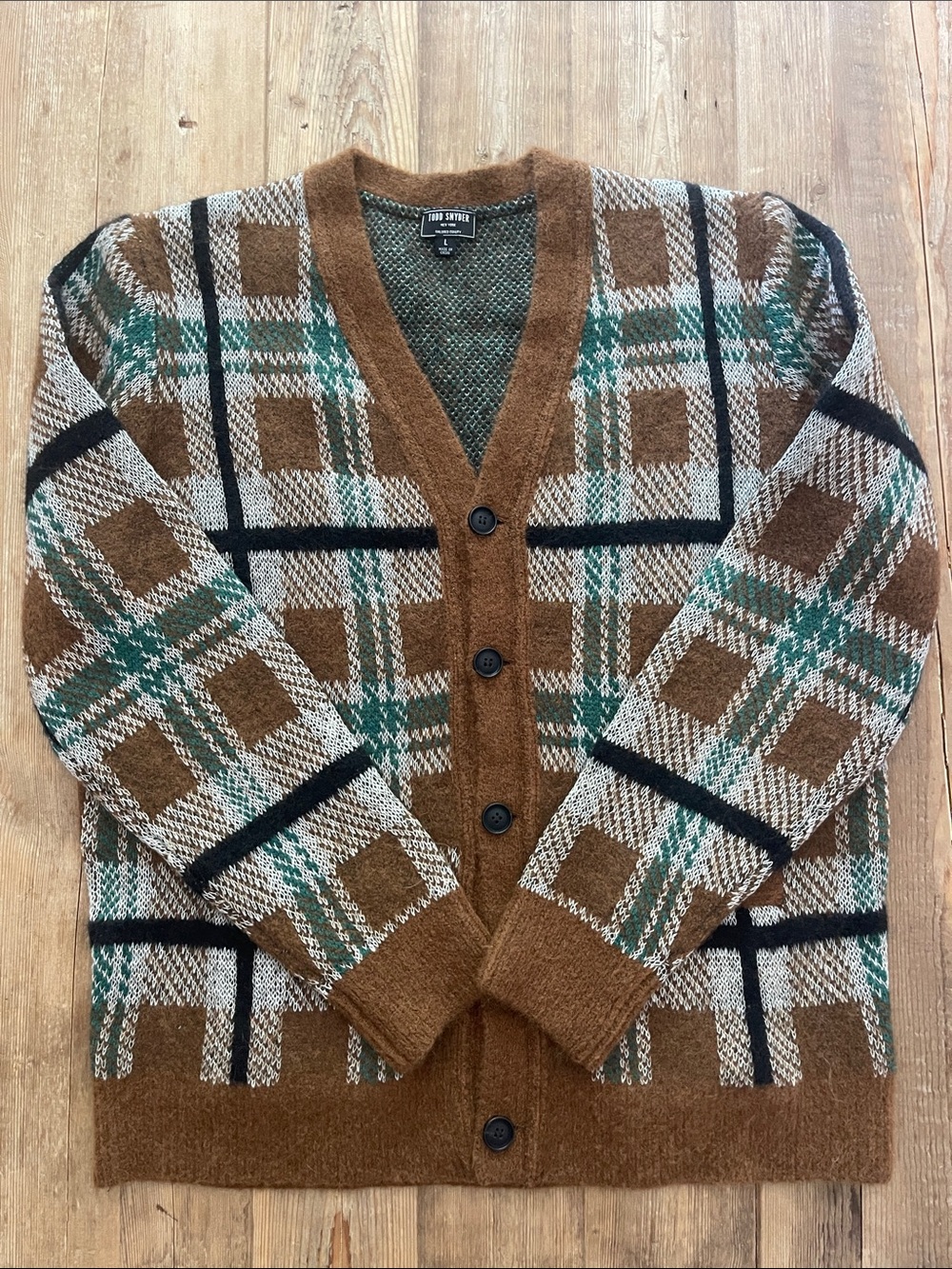 NEW Todd Snyder Baby Alpaca Cardigan
